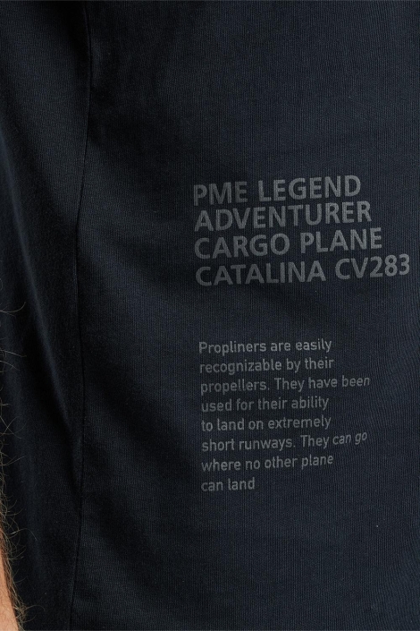 PME legend short sleeve r-neck single jersey